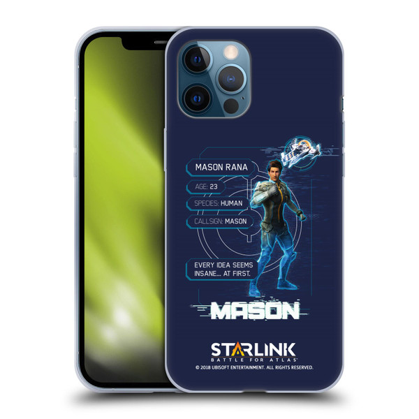 Starlink Battle for Atlas Character Art Mason Soft Gel Case for Apple iPhone 12 Pro Max