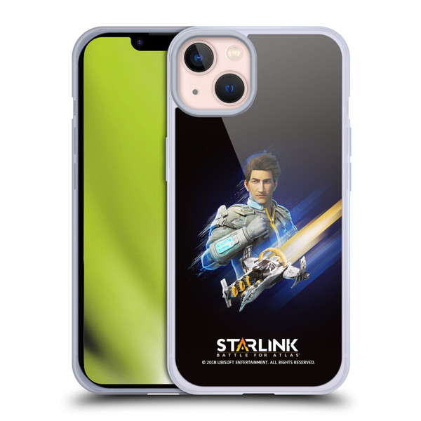 Starlink Battle for Atlas Character Art Mason Arana Soft Gel Case for Apple iPhone 13