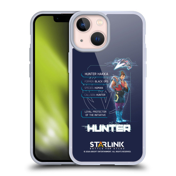 Starlink Battle for Atlas Character Art Hunter Soft Gel Case for Apple iPhone 13 Mini