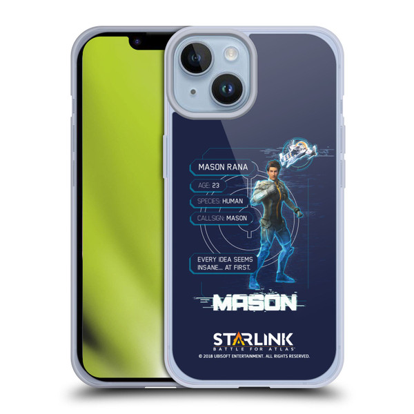 Starlink Battle for Atlas Character Art Mason Soft Gel Case for Apple iPhone 14