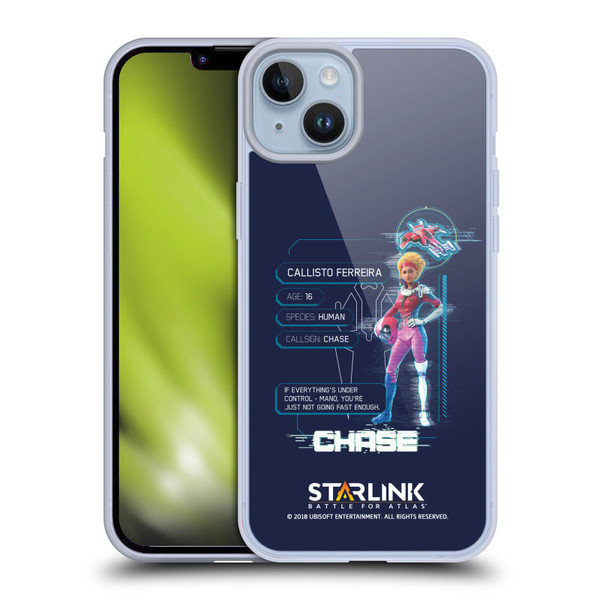 Starlink Battle for Atlas Character Art Chase Soft Gel Case for Apple iPhone 14 Plus
