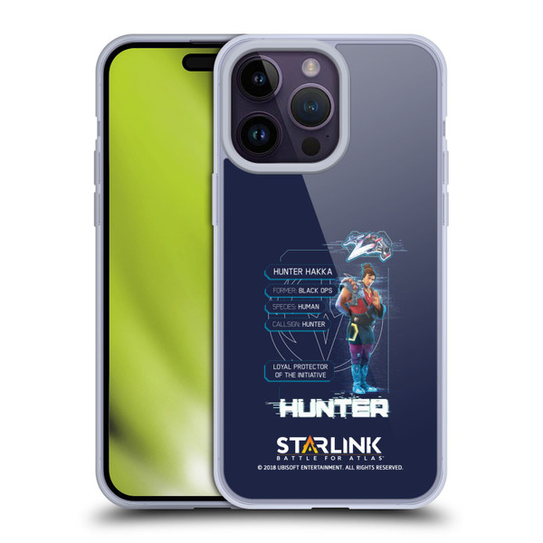 Starlink Battle for Atlas Character Art Hunter Soft Gel Case for Apple iPhone 14 Pro Max