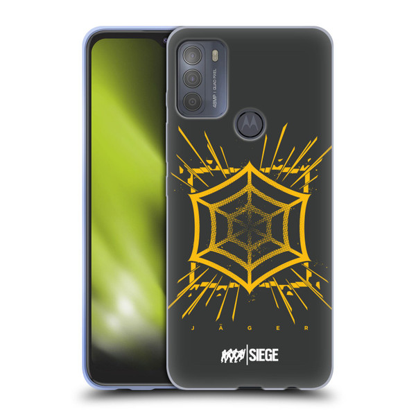 Tom Clancy's Rainbow Six Siege Icons Jager Soft Gel Case for Motorola Moto G50