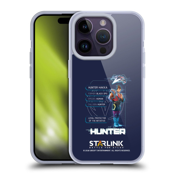 Starlink Battle for Atlas Character Art Hunter Soft Gel Case for Apple iPhone 14 Pro