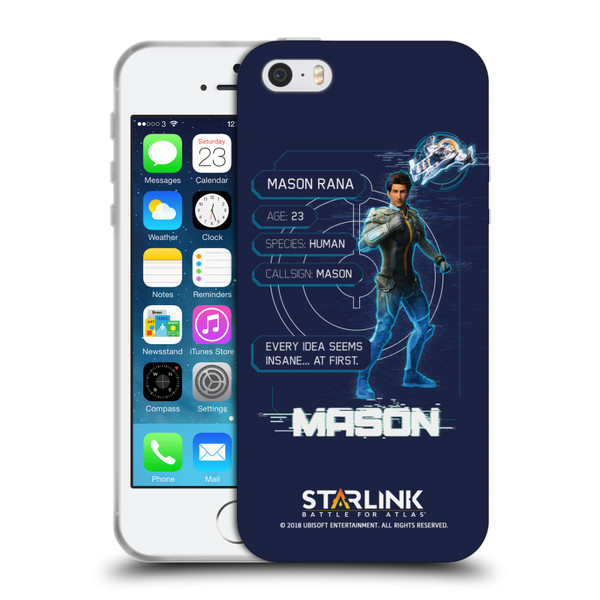 Starlink Battle for Atlas Character Art Mason Soft Gel Case for Apple iPhone 5 / 5s / iPhone SE 2016