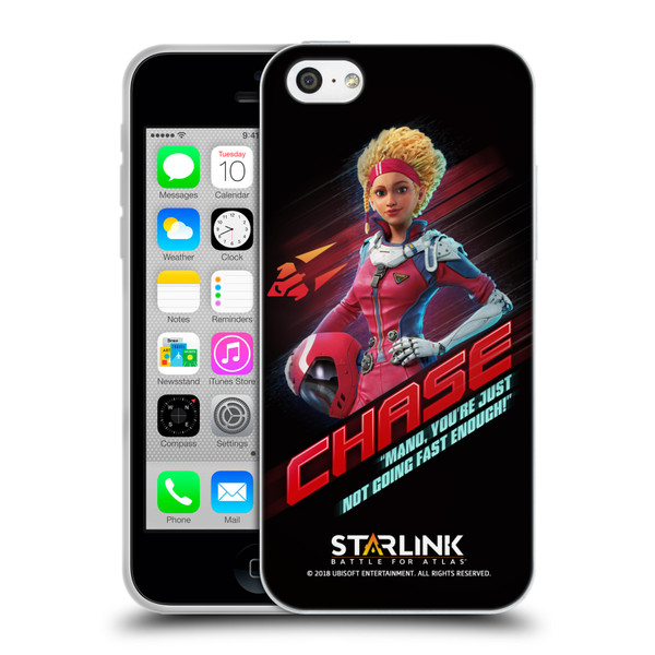 Starlink Battle for Atlas Character Art Calisto Chase Da Silva Soft Gel Case for Apple iPhone 5c