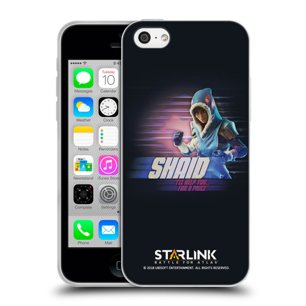 Starlink Battle for Atlas Character Art Shaid Soft Gel Case for Apple iPhone 5c