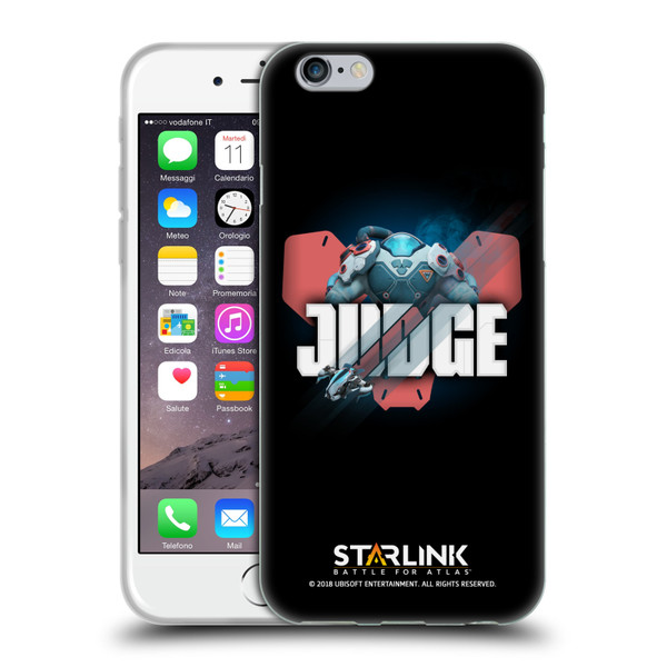 Starlink Battle for Atlas Character Art Judge Soft Gel Case for Apple iPhone 6 / iPhone 6s
