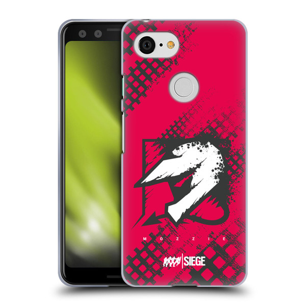 Tom Clancy's Rainbow Six Siege Icons Hibana Soft Gel Case for Google Pixel 3