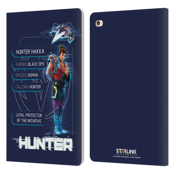 Starlink Battle for Atlas Character Art Hunter Leather Book Wallet Case Cover For Apple iPad mini 4