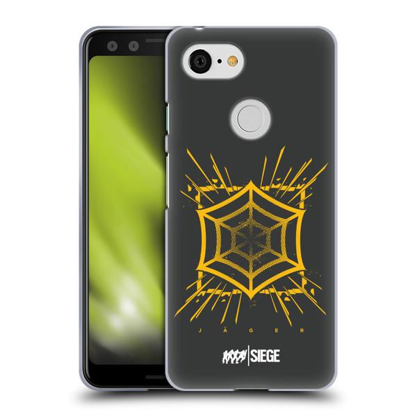 Tom Clancy's Rainbow Six Siege Icons Mozzie Soft Gel Case for Google Pixel 3