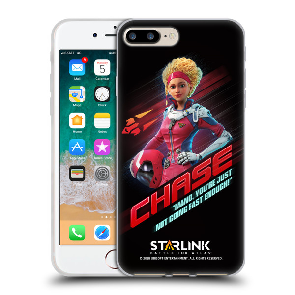 Starlink Battle for Atlas Character Art Calisto Chase Da Silva Soft Gel Case for Apple iPhone 7 Plus / iPhone 8 Plus