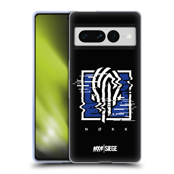 Tom Clancy's Rainbow Six Siege Icons Nokk Soft Gel Case for Google Pixel 7 Pro