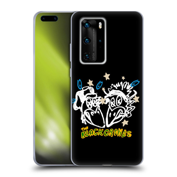 The Black Crowes Graphics Heads Soft Gel Case for Huawei P40 Pro / P40 Pro Plus 5G