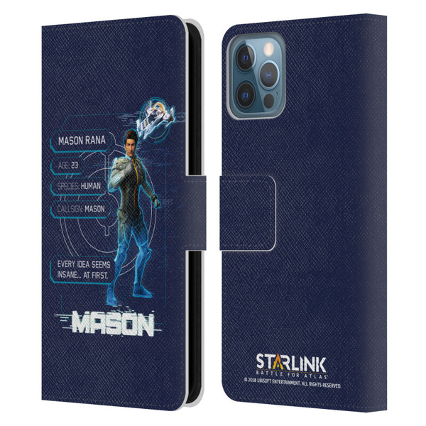 Starlink Battle for Atlas Character Art Mason Leather Book Wallet Case Cover For Apple iPhone 12 / iPhone 12 Pro