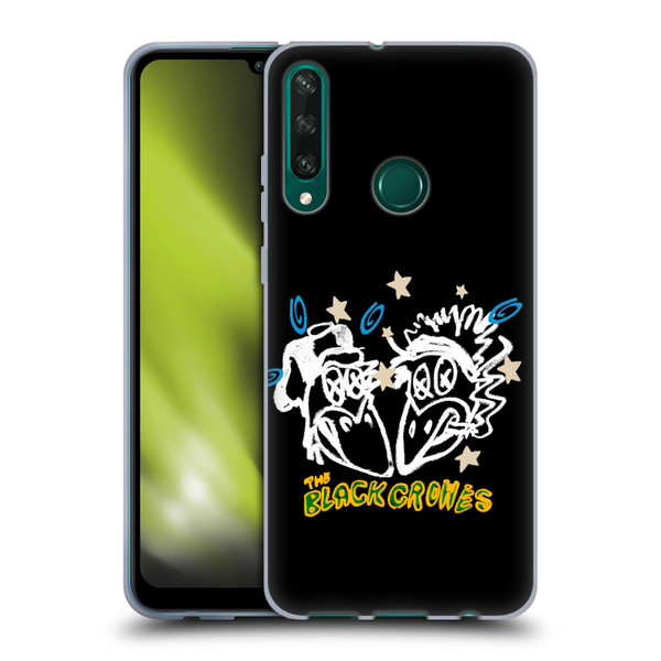 The Black Crowes Graphics Heads Soft Gel Case for Huawei Y6p