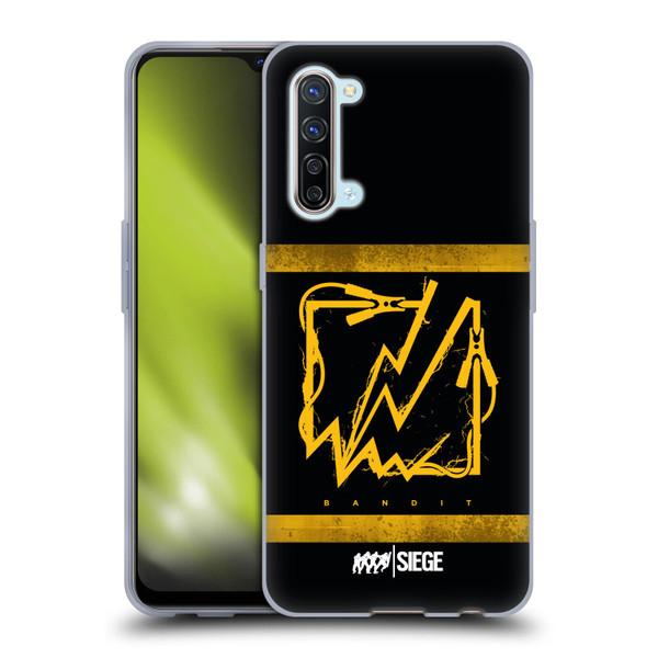 Tom Clancy's Rainbow Six Siege Icons Bandit Soft Gel Case for OPPO Find X2 Lite 5G