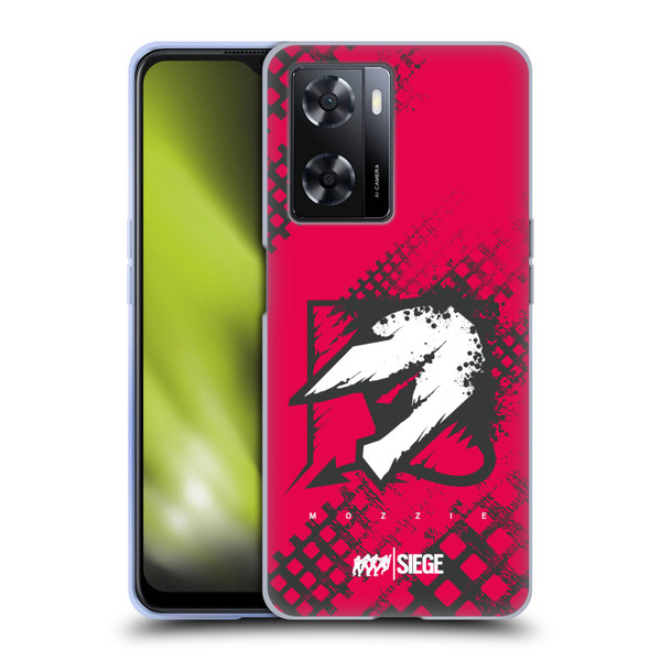 Tom Clancy's Rainbow Six Siege Icons Mozzie Soft Gel Case for OPPO A57s