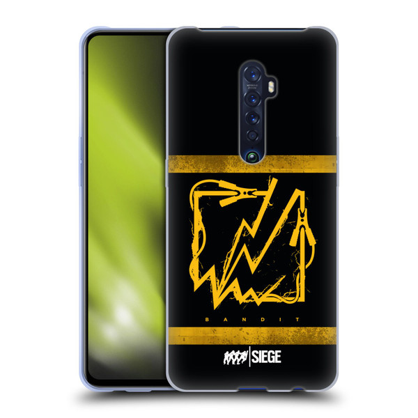 Tom Clancy's Rainbow Six Siege Icons Bandit Soft Gel Case for OPPO Reno 2