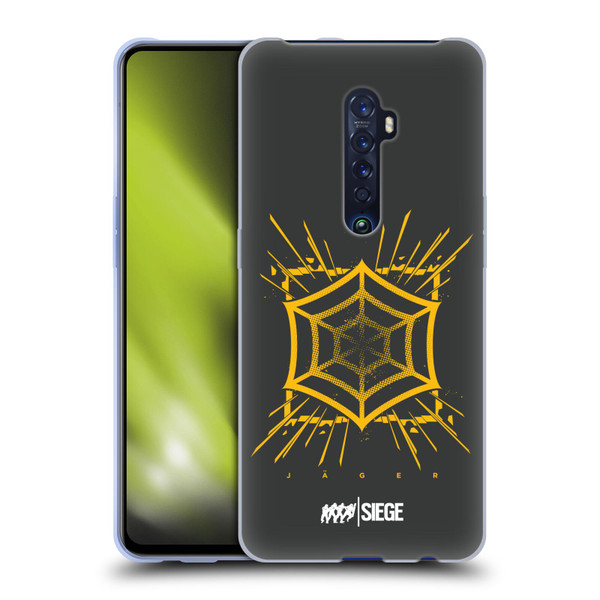 Tom Clancy's Rainbow Six Siege Icons Jager Soft Gel Case for OPPO Reno 2