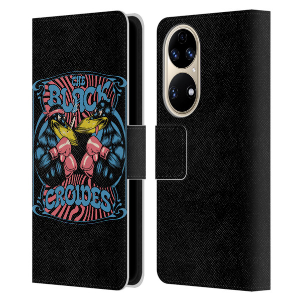 The Black Crowes Graphics Boxing Leather Book Wallet Case Cover For Huawei P50