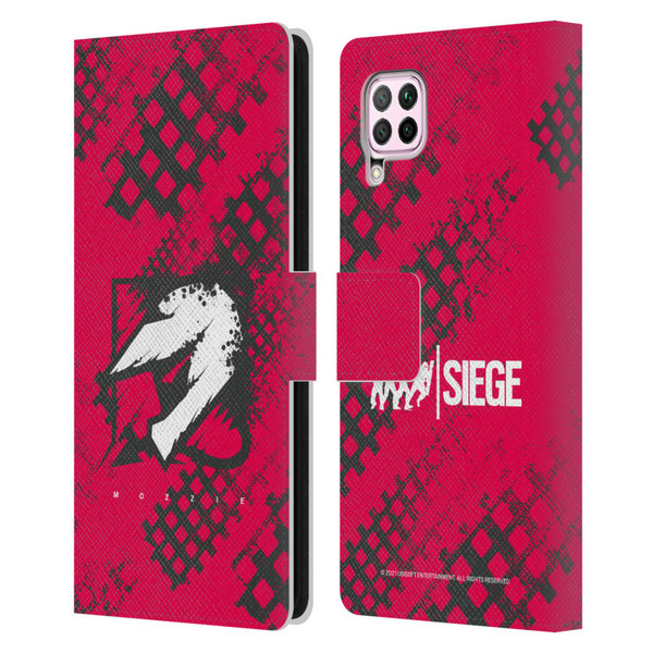 Tom Clancy's Rainbow Six Siege Icons Mozzie Leather Book Wallet Case Cover For Huawei Nova 6 SE / P40 Lite