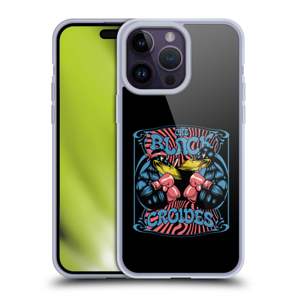The Black Crowes Graphics Boxing Soft Gel Case for Apple iPhone 14 Pro Max