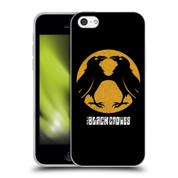 The Black Crowes Graphics Circle Soft Gel Case for Apple iPhone 5c