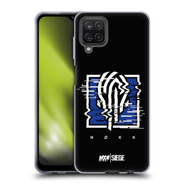 Tom Clancy's Rainbow Six Siege Icons Nokk Soft Gel Case for Samsung Galaxy A12 (2020)