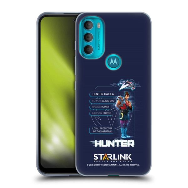 Starlink Battle for Atlas Character Art Hunter Soft Gel Case for Motorola Moto G71 5G