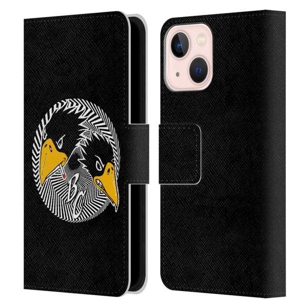 The Black Crowes Graphics Artwork Leather Book Wallet Case Cover For Apple iPhone 13 Mini