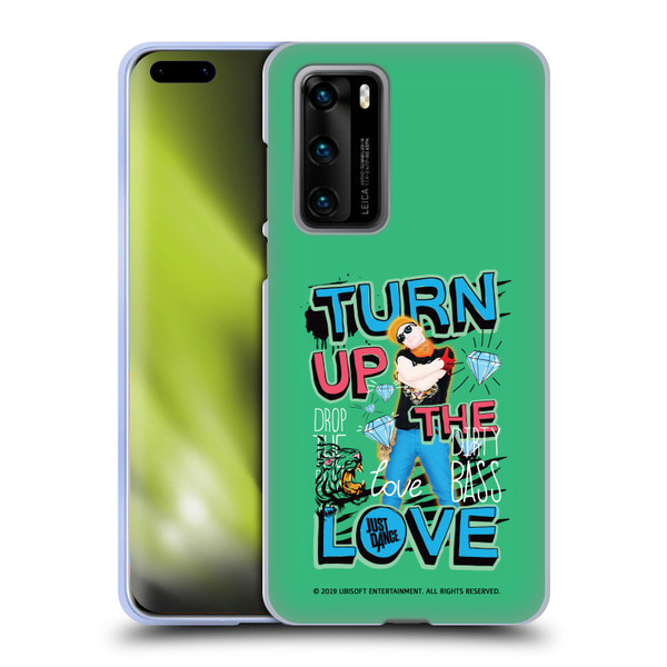 Just Dance Artwork Compositions Drop The Beat Soft Gel Case for Huawei P40 5G
