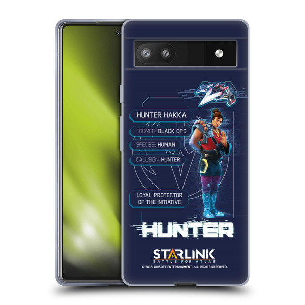 Starlink Battle for Atlas Character Art Hunter Soft Gel Case for Google Pixel 6a