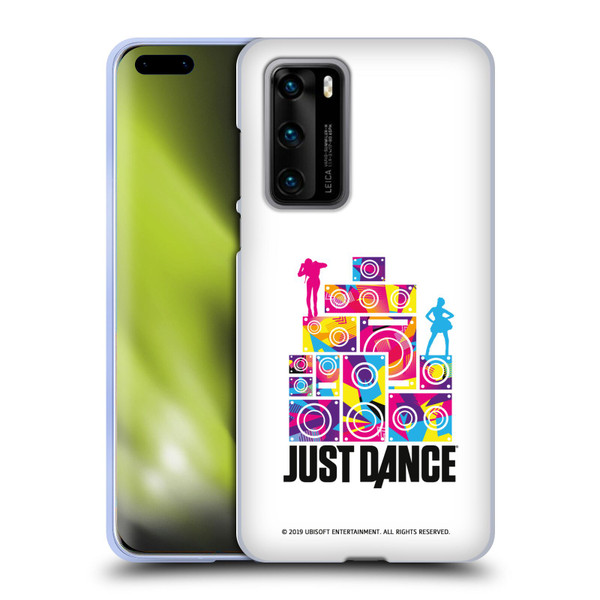 Just Dance Artwork Compositions Silhouette 5 Soft Gel Case for Huawei P40 5G