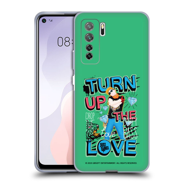 Just Dance Artwork Compositions Drop The Beat Soft Gel Case for Huawei Nova 7 SE/P40 Lite 5G