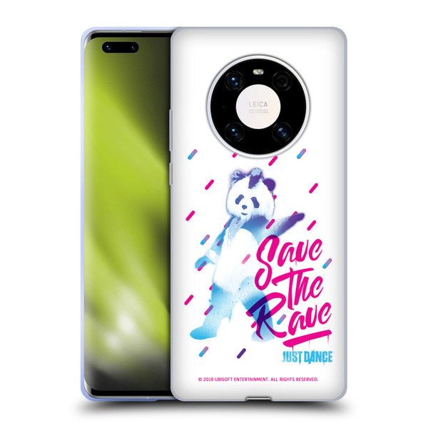 Just Dance Artwork Compositions Save The Rave Soft Gel Case for Huawei Mate 40 Pro 5G