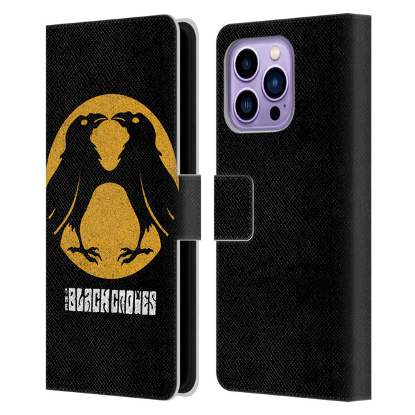 The Black Crowes Graphics Circle Leather Book Wallet Case Cover For Apple iPhone 14 Pro Max