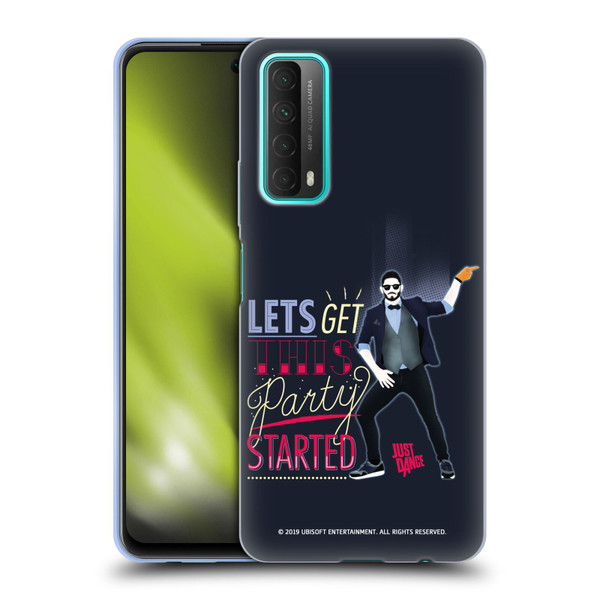Just Dance Artwork Compositions Party Started Soft Gel Case for Huawei P Smart (2021)