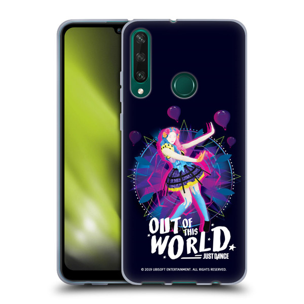 Just Dance Artwork Compositions Out Of This World Soft Gel Case for Huawei Y6p