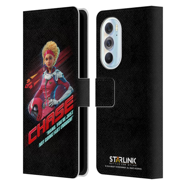 Starlink Battle for Atlas Character Art Calisto Chase Da Silva Leather Book Wallet Case Cover For Motorola Edge X30