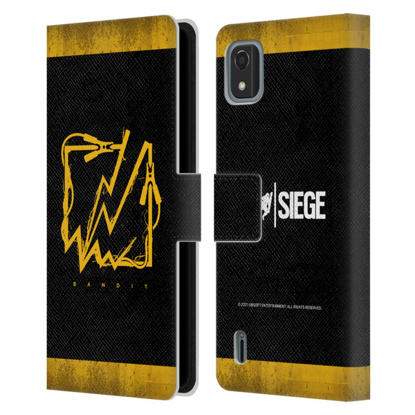 Tom Clancy's Rainbow Six Siege Icons Bandit Leather Book Wallet Case Cover For Nokia C2 2nd Edition