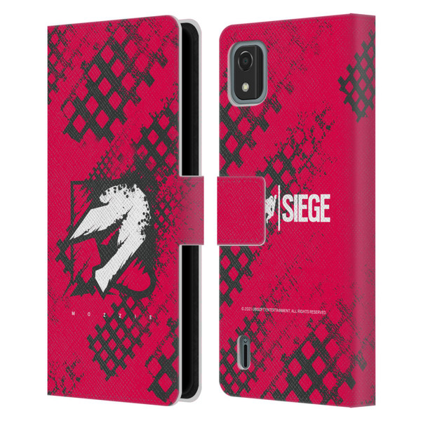 Tom Clancy's Rainbow Six Siege Icons Mozzie Leather Book Wallet Case Cover For Nokia C2 2nd Edition
