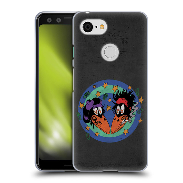 The Black Crowes Graphics Distressed Soft Gel Case for Google Pixel 3