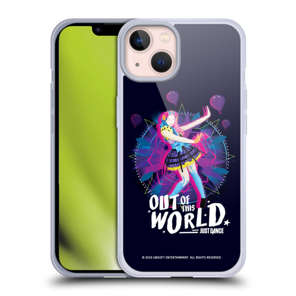 Just Dance Artwork Compositions Out Of This World Soft Gel Case for Apple iPhone 13
