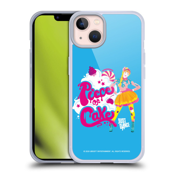 Just Dance Artwork Compositions Piece Of Cake Soft Gel Case for Apple iPhone 13