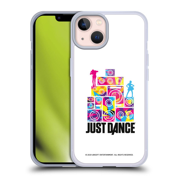 Just Dance Artwork Compositions Silhouette 5 Soft Gel Case for Apple iPhone 13