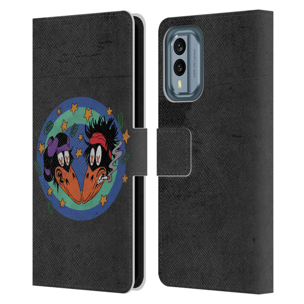 The Black Crowes Graphics Distressed Leather Book Wallet Case Cover For Nokia X30