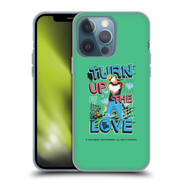 Just Dance Artwork Compositions Drop The Beat Soft Gel Case for Apple iPhone 13 Pro