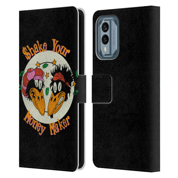 The Black Crowes Graphics Shake Your Money Maker Leather Book Wallet Case Cover For Nokia X30