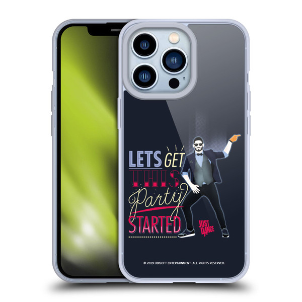 Just Dance Artwork Compositions Party Started Soft Gel Case for Apple iPhone 13 Pro